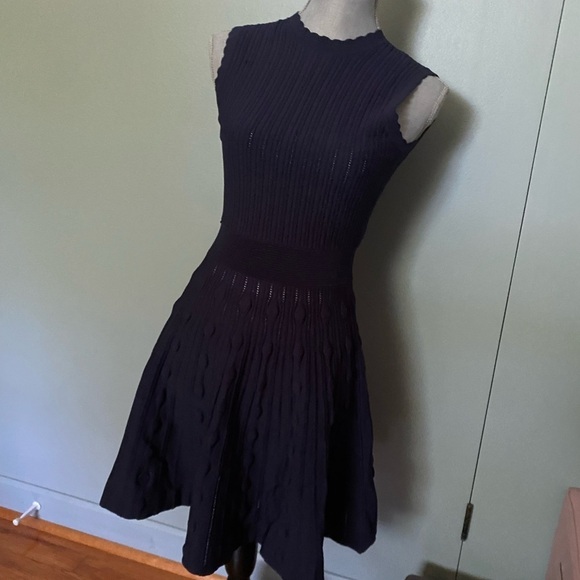 Ted Baker navy dress size small / extra small - Picture 3 of 8